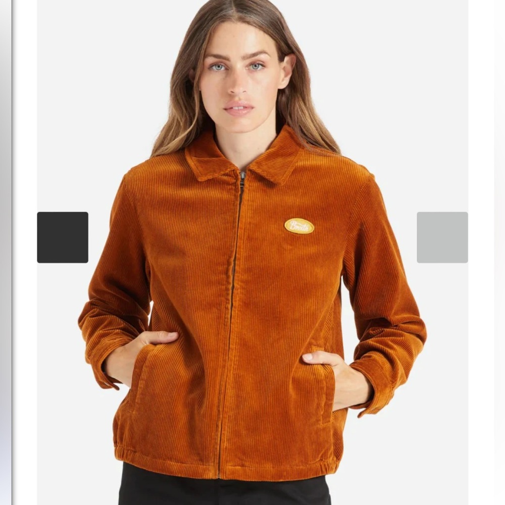 Brixton Utopia Women’s Jacket in Glazed Ginger sz M
